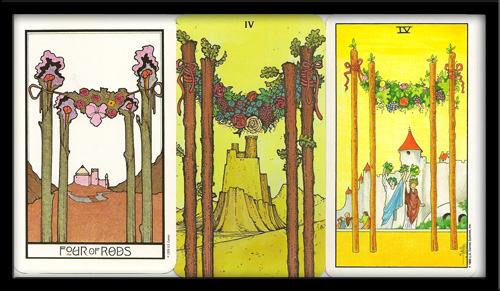 Four Of Wands Meaning