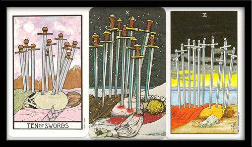 Ten of Swords Meaning in Tarot