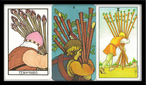 Ten of Wands Meaning in Tarot