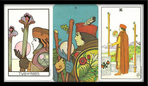 Two of Wands meaning in Tarot