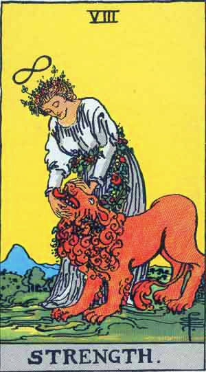 Using Tarot in Times of Grief - Strength Card