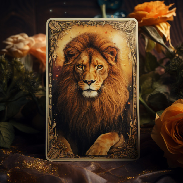 Lion Meaning in tarot cards