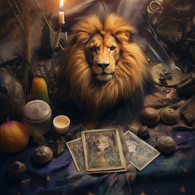 Lion Meaning in tarot reading
