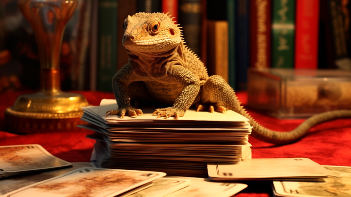 Lizard Meaning in the Tarot Tarot Teachings