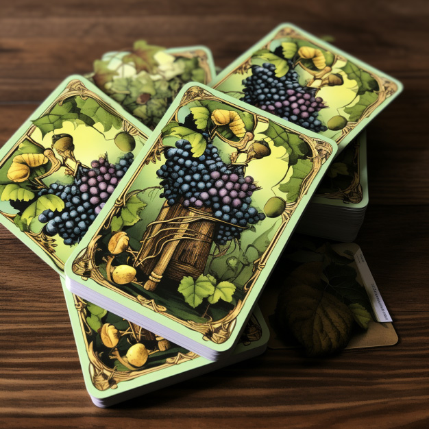 Meaning of grapevines and grapes in the tarot