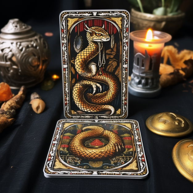 Snake in Tarot